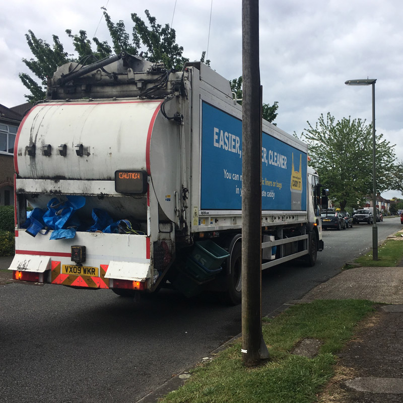 Managing a borough-wide change to recycling