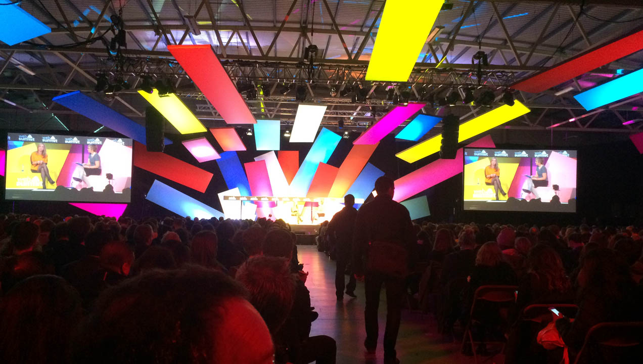 Web Summit stage