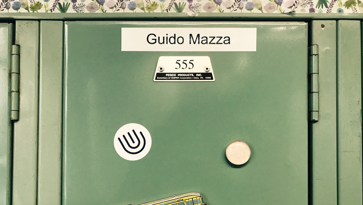 Image of Giulia's locker