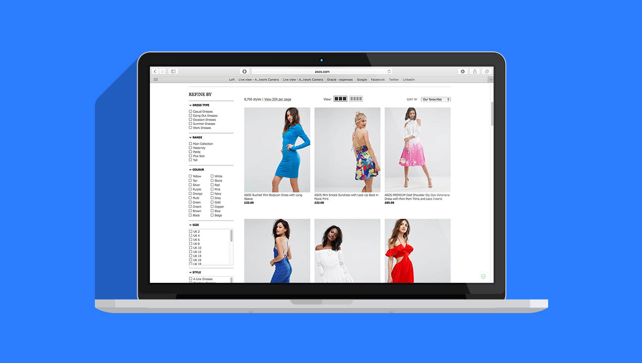 Image of online shopping