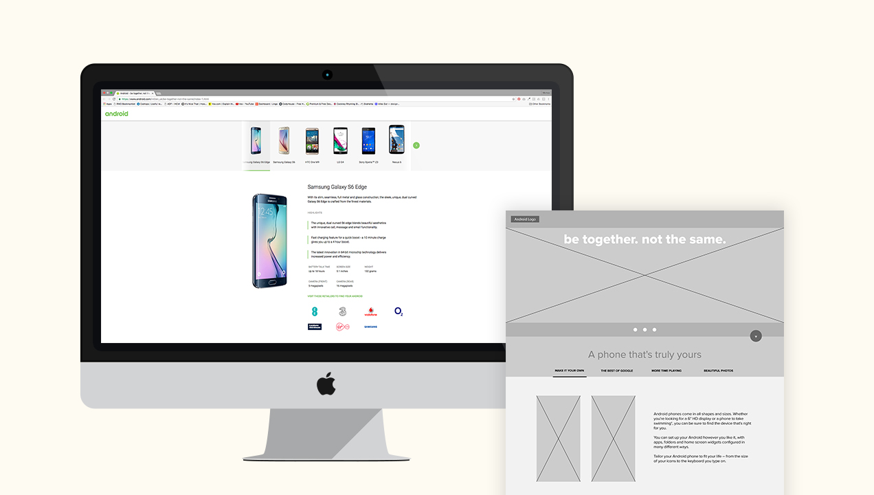 Wireframes - Sutherland Labs