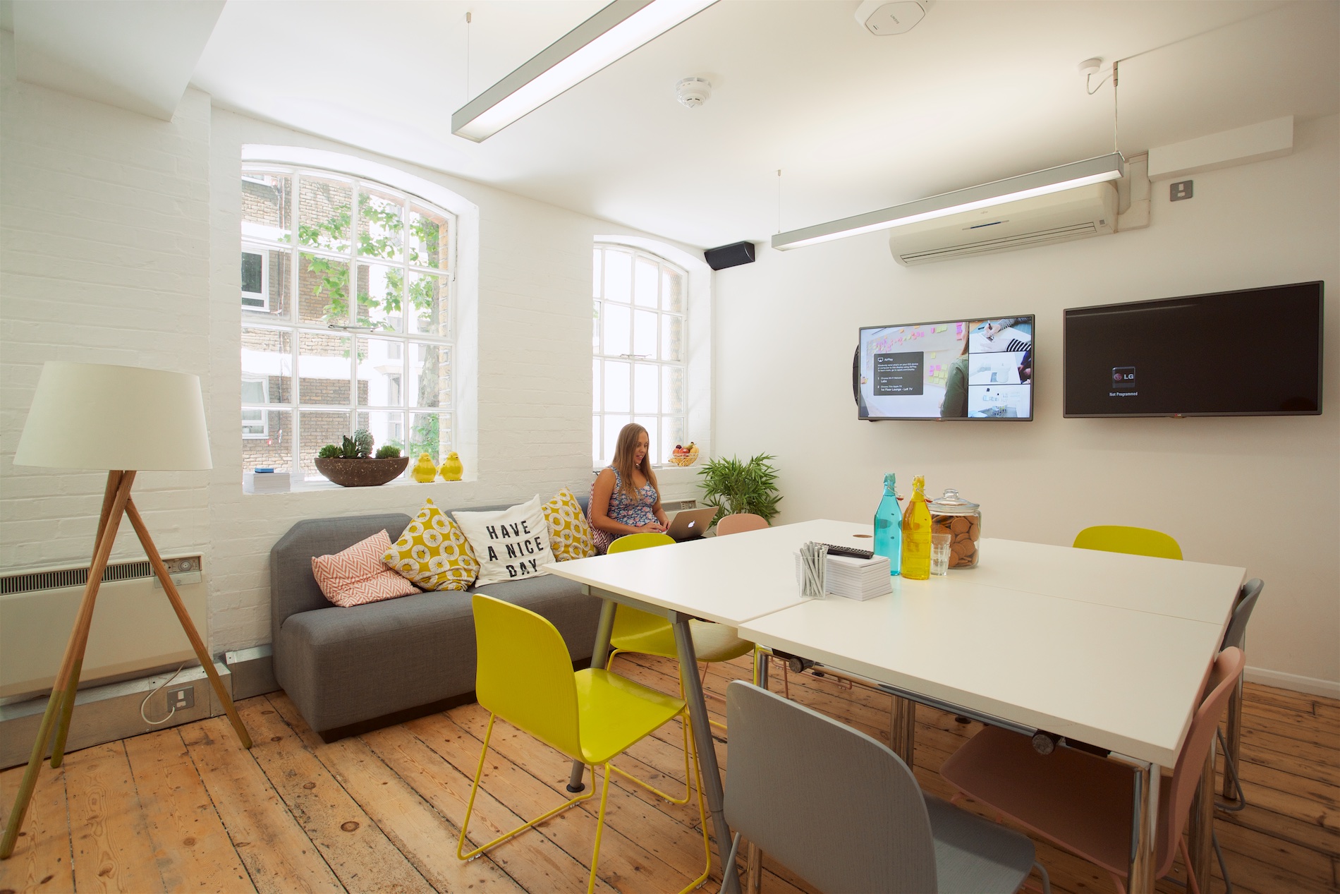Formal and informal seating