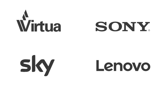 Clients - Virtua, Sony, Sky and Lenovo