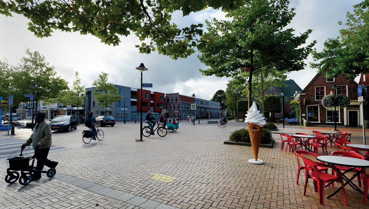 A road in Drachten (Photo: Peter Biľak)