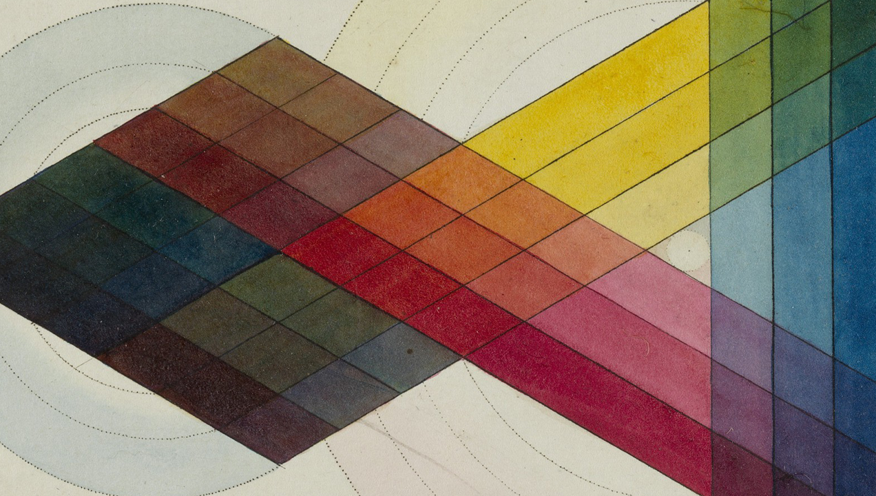 A tool for pinpointing colour, published in 1809 via The Welcome Collection