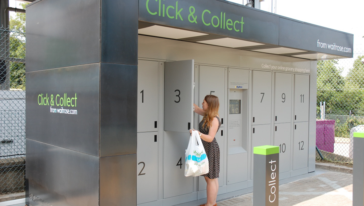 Click & collect lockers 