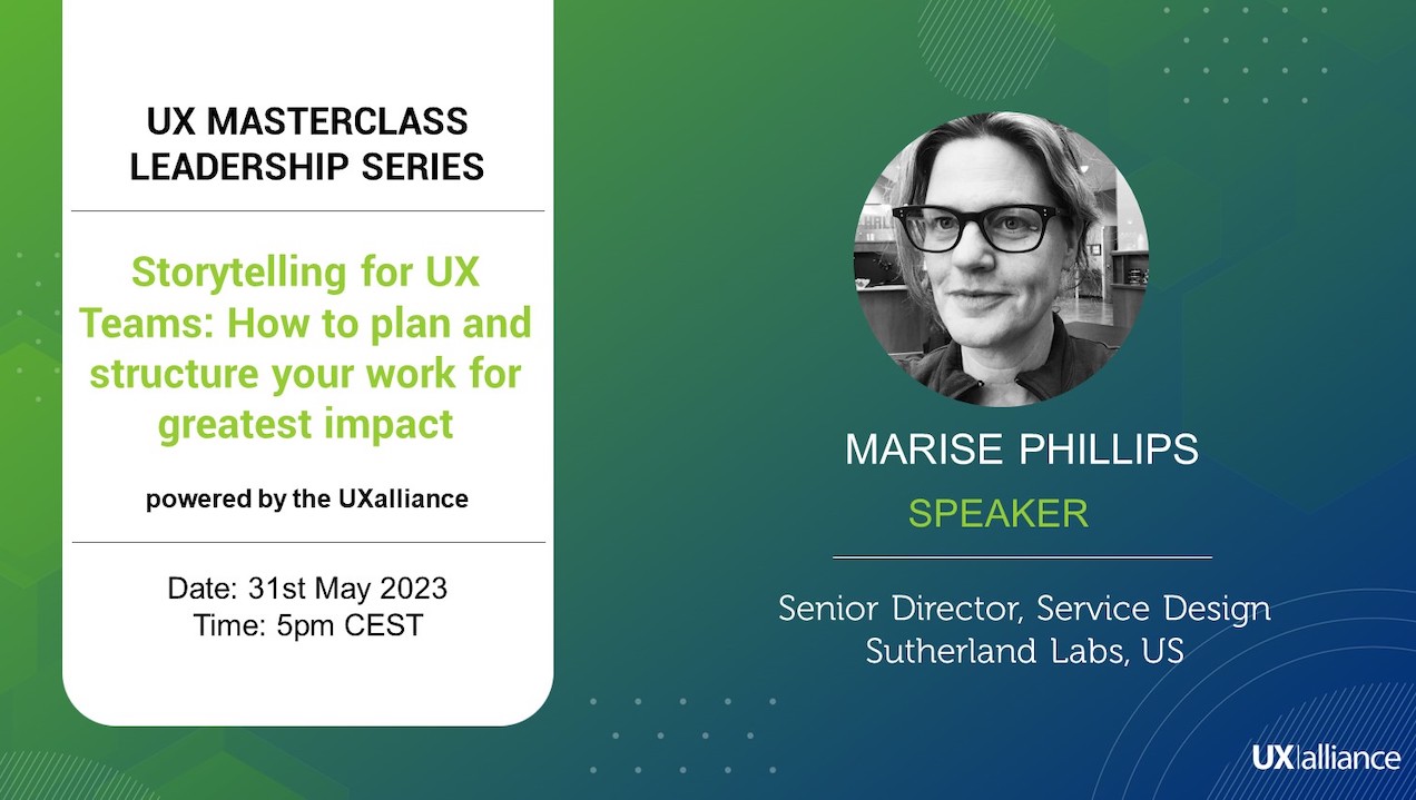 Storytelling in UX Webinar